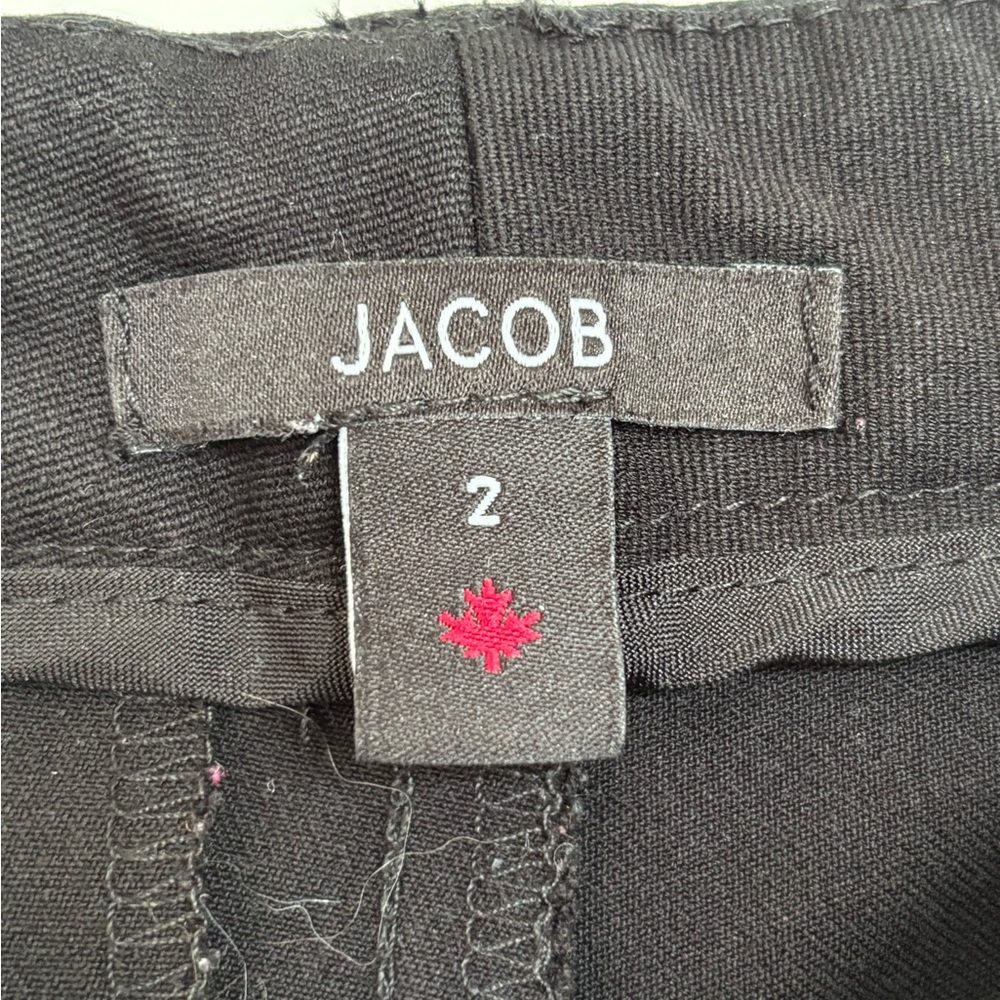 Jacob 14” WAIST Women's Slacks, Black, Size 2. - Picture 4 of 9